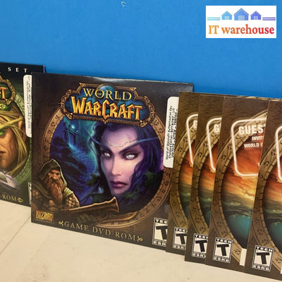 Lot Of 3 World of Warcraft Game With 4x Keys (unknown)
