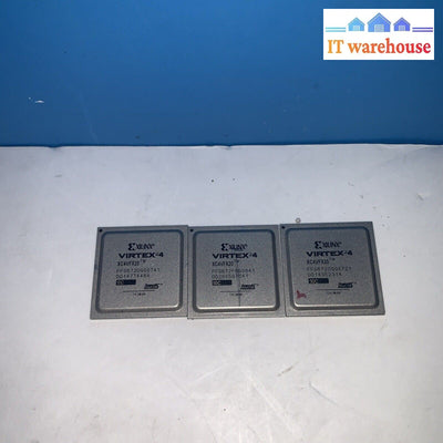 Lot Of 3 Xilinx Vertex 4 XC4VFX20-10FFG672D
