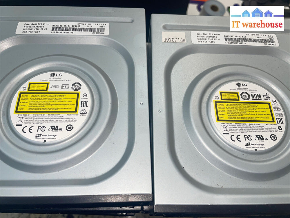 Lot Of 30 Lg Gh24Nsco 24X Dvd Rewriter Super Multi / M-Disc Support Sata