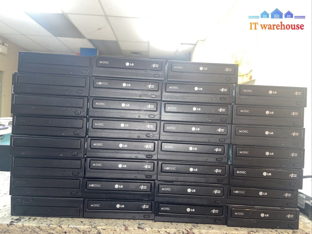 Lot Of 30 Lg Gh24Nsco 24X Dvd Rewriter Super Multi / M-Disc Support Sata