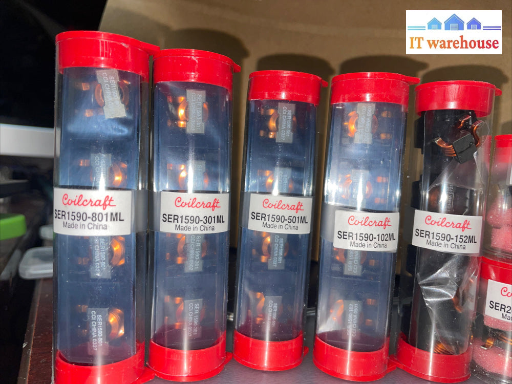 Lot of  35 Coilcraft  SER1590 & SER2010/SER2012/SER2014 series
