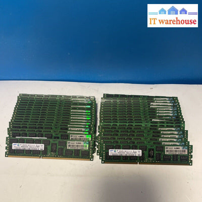 Lot of 36 Samsung M393B1K70CHO-YH9Q5 8GB 2RX4 PC3L-10600R Server RAM Memory
