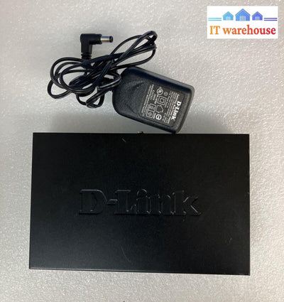 (Lot of 3x) D-Link 8-Port Gigabit Metal Ethernet Switch DGS-108 With Adapters ~