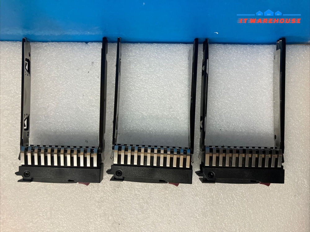 (Lot of 3x) HP 507284-001 507284 6G DP 10K 300GB SAS SFF 2.5" Drive Bay Caddy ~