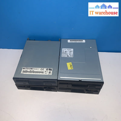 Lot Of 4 3.5 Inch Floppy Disk Drive (black)