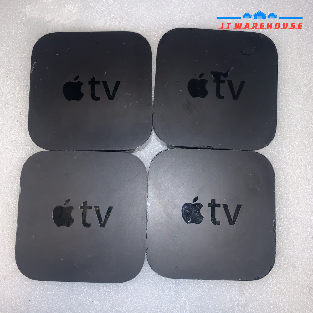 Lot of 4 A1469 (2)  A1427(2) apple tv (no remote or cables)