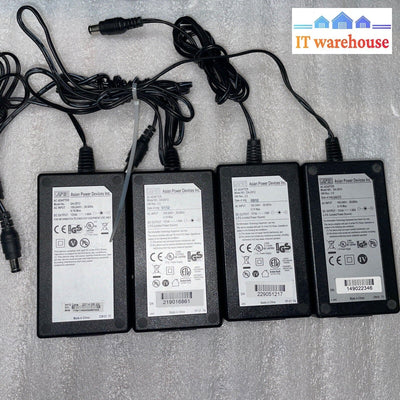 Lot of  4 APD 12V 1.66A DA-20112 AC Power Adapter (with Power Cord)