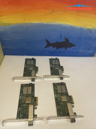 Lot of 4 ATTO Technology FC-41ES 4GB 1-Channel Fibre PCIe for APPLE Mac