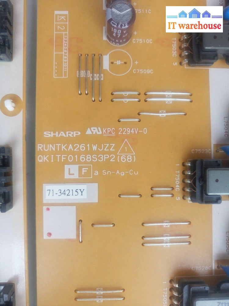 - LOT OF 4  Backlight Inverter Board FOR SHARP  (RUNTKA259WJZZ /260/261/262) @@@