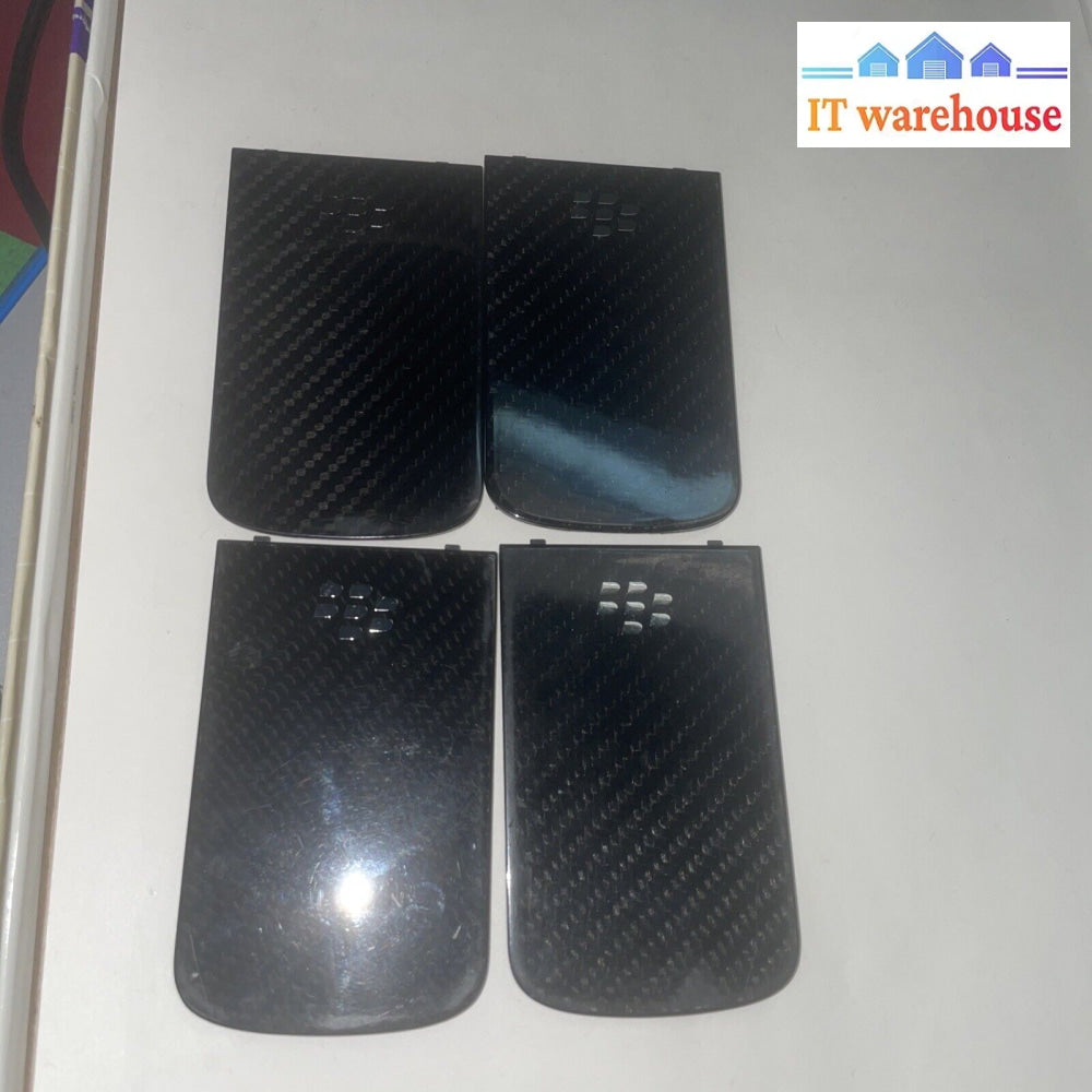 Lot Of 4 Blackberry Bold 9900 Cell Phone Battery Back Cover