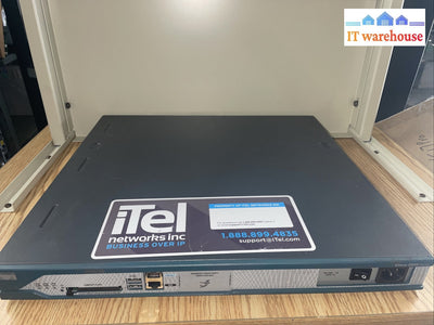 Lot of 4 Cisco 2800 2811 CISCO2811 2 Port Integrated Services Wired Router