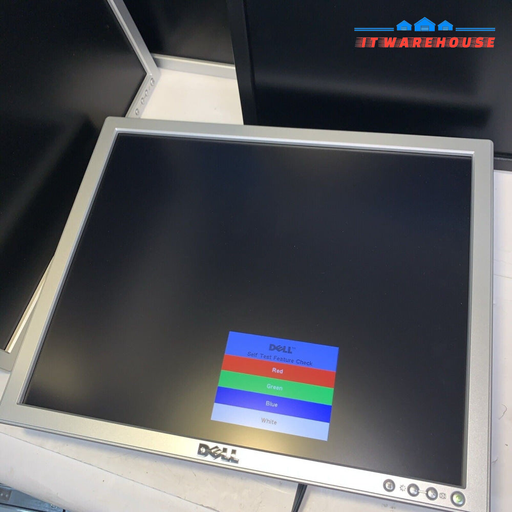 (Lot Of 4) Dell 17"  E177FPf  1280 x1024 LCD Monitor (No Stands)