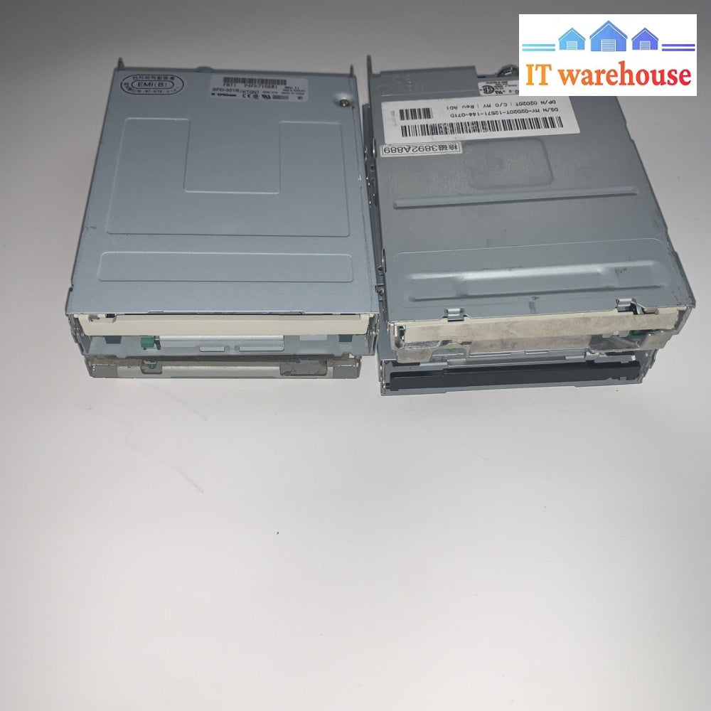 Lot of 4 Desktop 3.5 Inch Floppy Disk Drive (no front cover)
