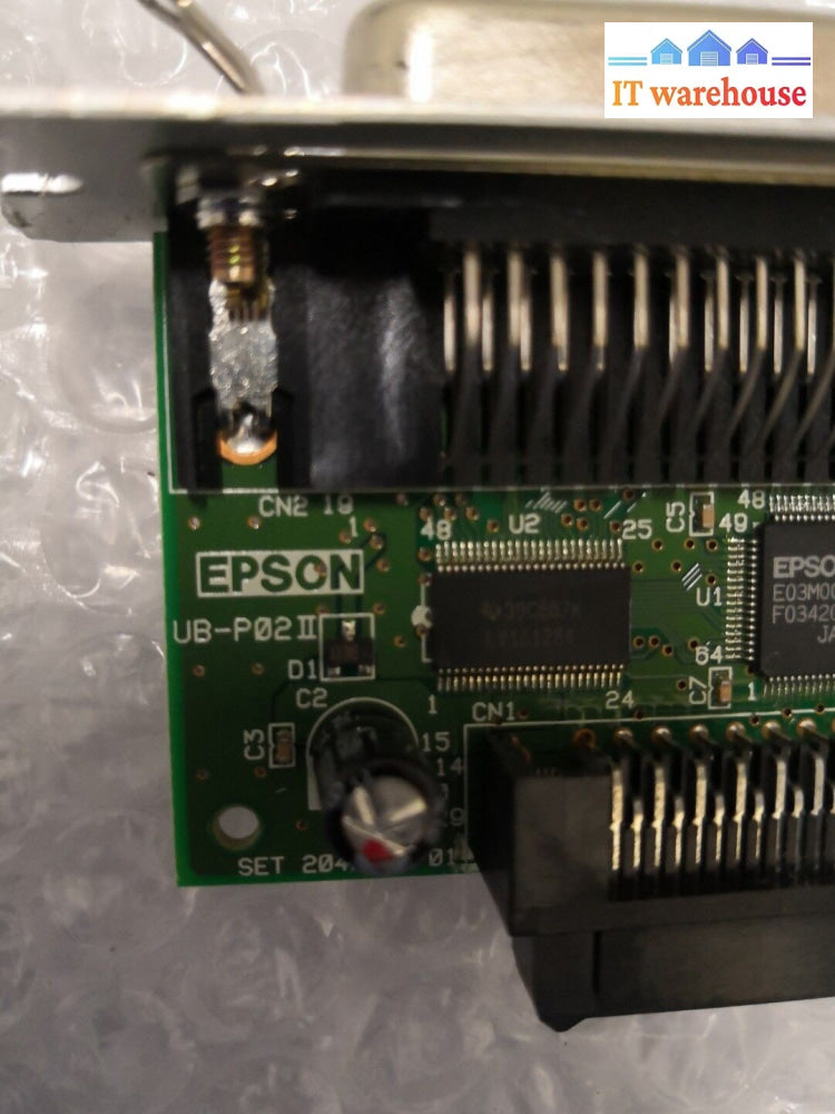 + LOT OF 4 EPSON UB-P02II M112D Parallel Port Interface Card @@@