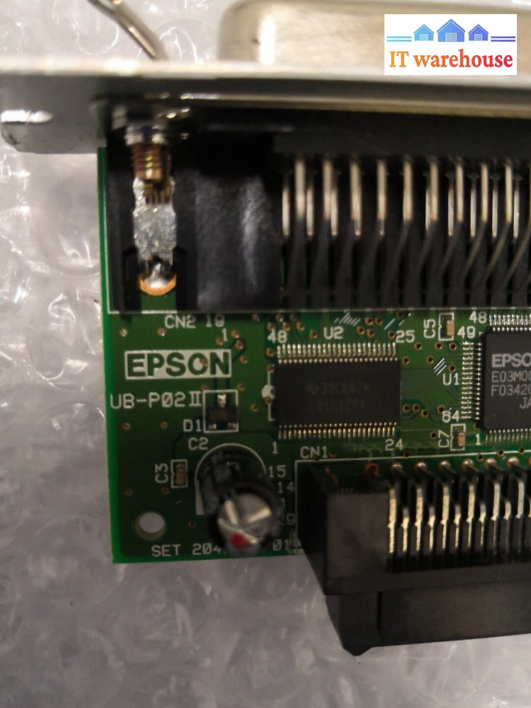 + Lot Of 4 Epson Ub-P02Ii M112D Parallel Port Interface Card @@@