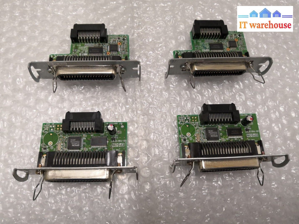 + LOT OF 4 EPSON UB-P02II M112D Parallel Port Interface Card @@@
