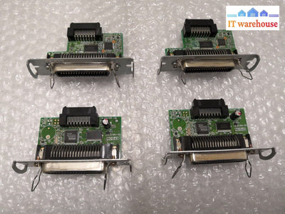 + LOT OF 4 EPSON UB-P02II M112D Parallel Port Interface Card @@@