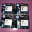 Lot of 4 Genuine HP 62 Black & Tri-Color Ink Cartridges - EXP 2024-2025