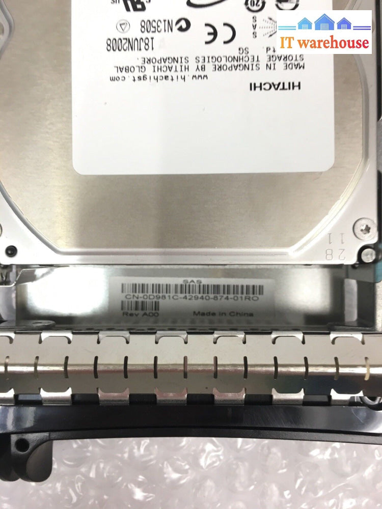  LOT OF 4 Hitachi 450GB 15000RPM SAS Hard Drive HUS154545VLS300 XX517 