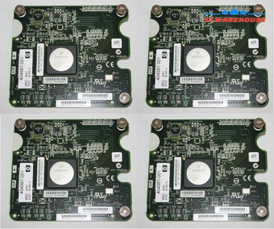 Lot of 4 HP Emulex 4GB Fibre HBA Mezzanine Card 405921-001 / 404987-001