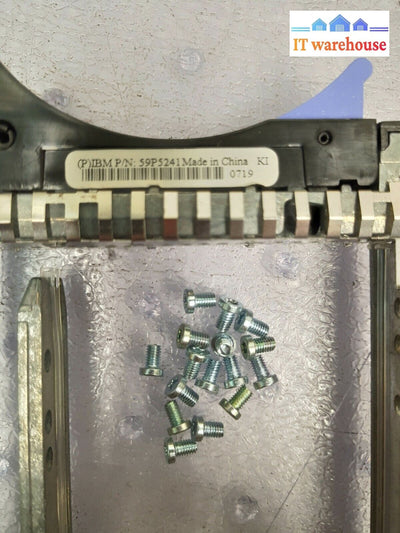 - Lot Of 4 Ibm 2.5’ Sas Sata Hdd Tray Caddy 59P5241 W/Screws