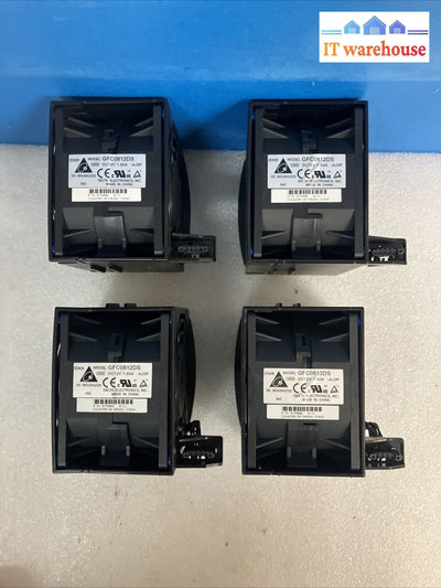 (Lot of 4) IBM X3650 M4 Server Cooling Fan 69Y5611, 94Y6620, N31526C GFC0812DS ~