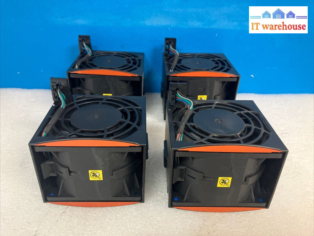 (Lot of 4) IBM X3650 M4 Server Cooling Fan 69Y5611, 94Y6620, N31526C GFC0812DS ~