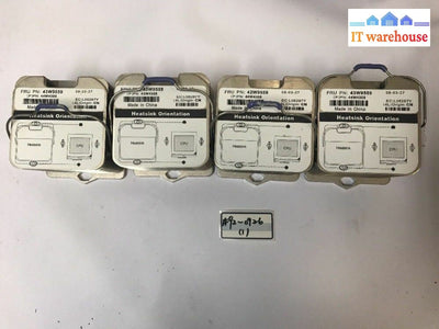 - Lot Of 4 Ibm X3850 M2 X3950 Server Heatsink 44W4308 43W9559