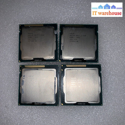 Lot of 4 Intel Core i5-2400/2405S LGA 1155 Desktop CPU Processor