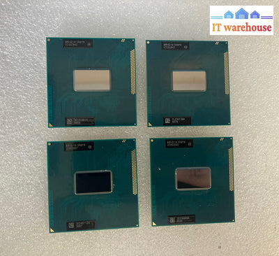 ~ (Lot of 4) Intel Core i5-3320M Laptop CPU Processor 2.6GHz 3MB Socket G2 SR0MX