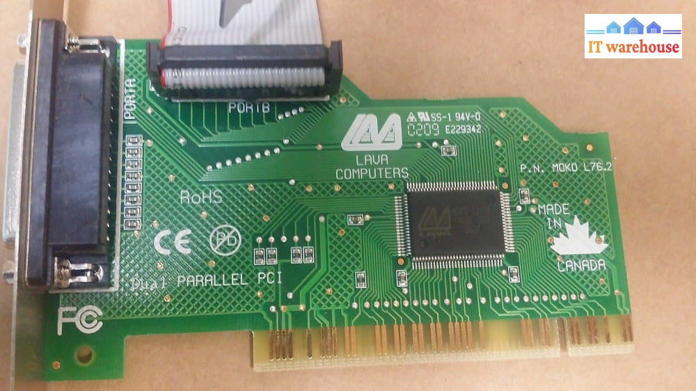 Lot of 4 Lava PCI 550/650 SERIAL PORT CARD