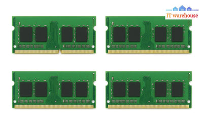 Lot of 4 Name brand (identical)  2GB DDR3 PC3 204-pin laptop Ram memory