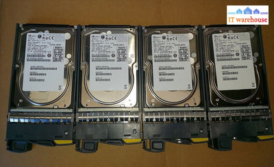 Lot of 4 NetApp DS14MK2 300GB 10K FC HD CA06691 81957-01 MK4 MAW3300FC @@@
