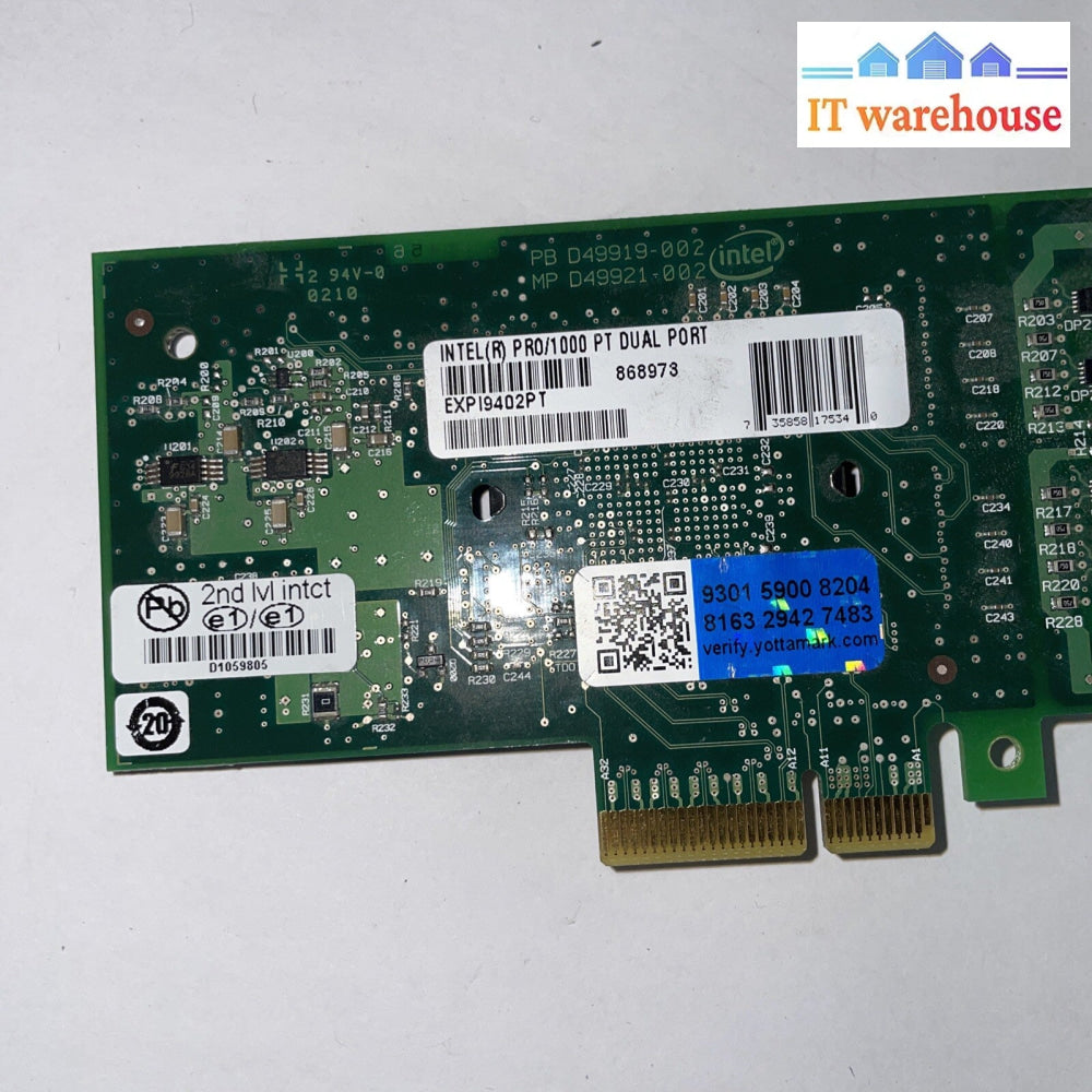 Lot of 4 network cards 10/100/1000