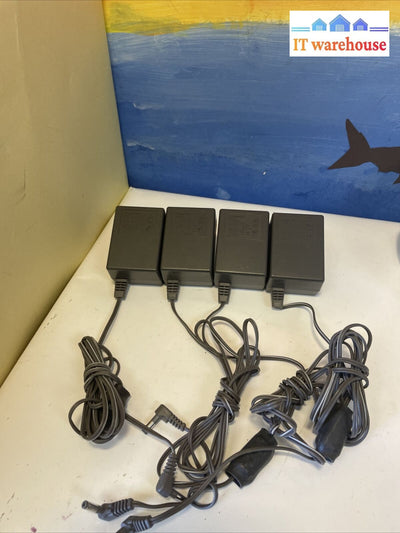 Lot Of 4 Panasonic Pqlv207 Ac Adapter Power Supply 6.5V 500 Ma
