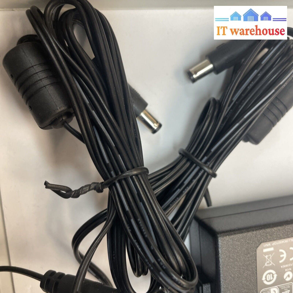 Lot Of 4 Polycom CX500/CX600 Power Supply 24V 0.5A SPA12A24B-PLY 1465-42340-003