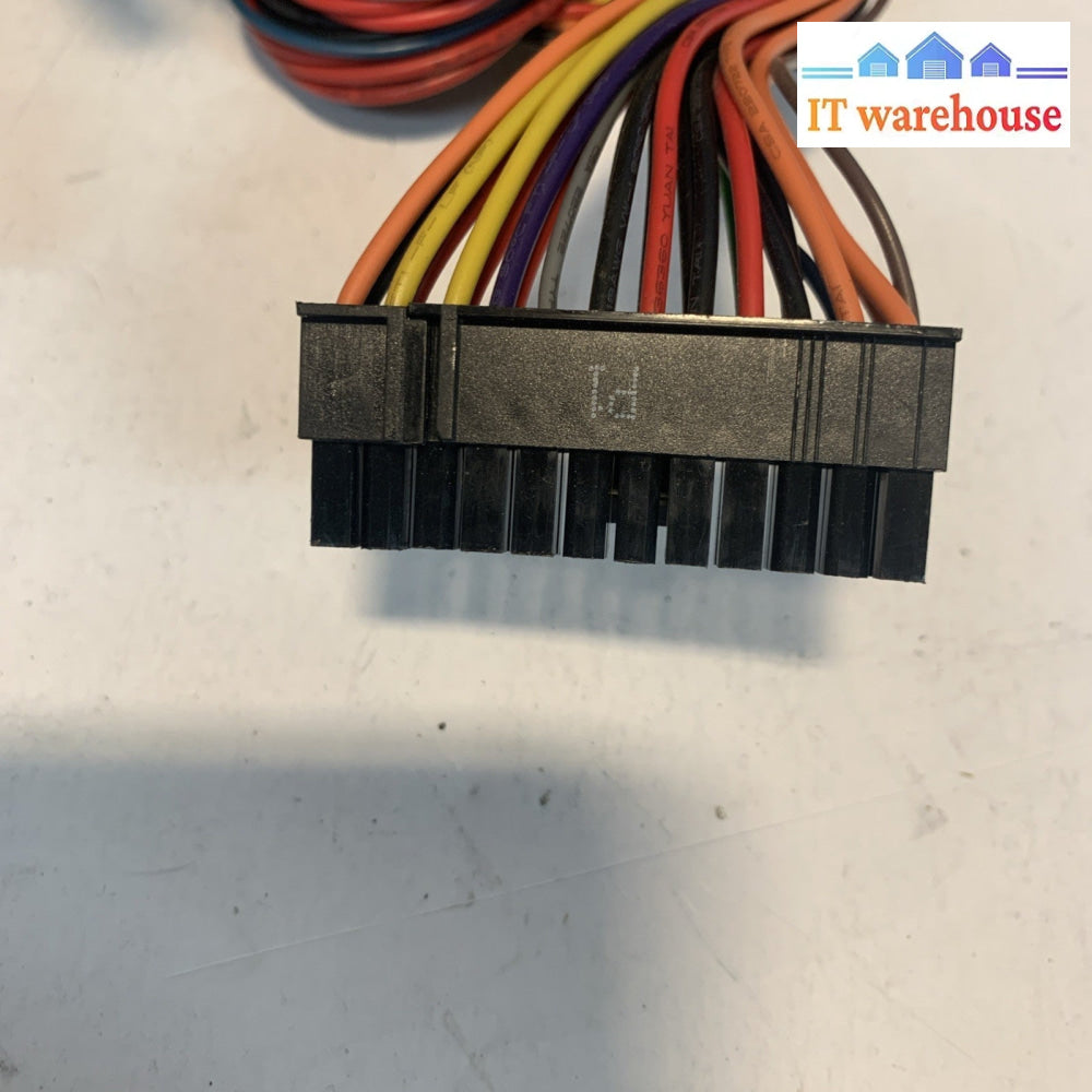 Lot of 4 PowerMan 350W ATX power supply (24/4+4/6pin PCIE/ SATA/Molex/floppy 4P)