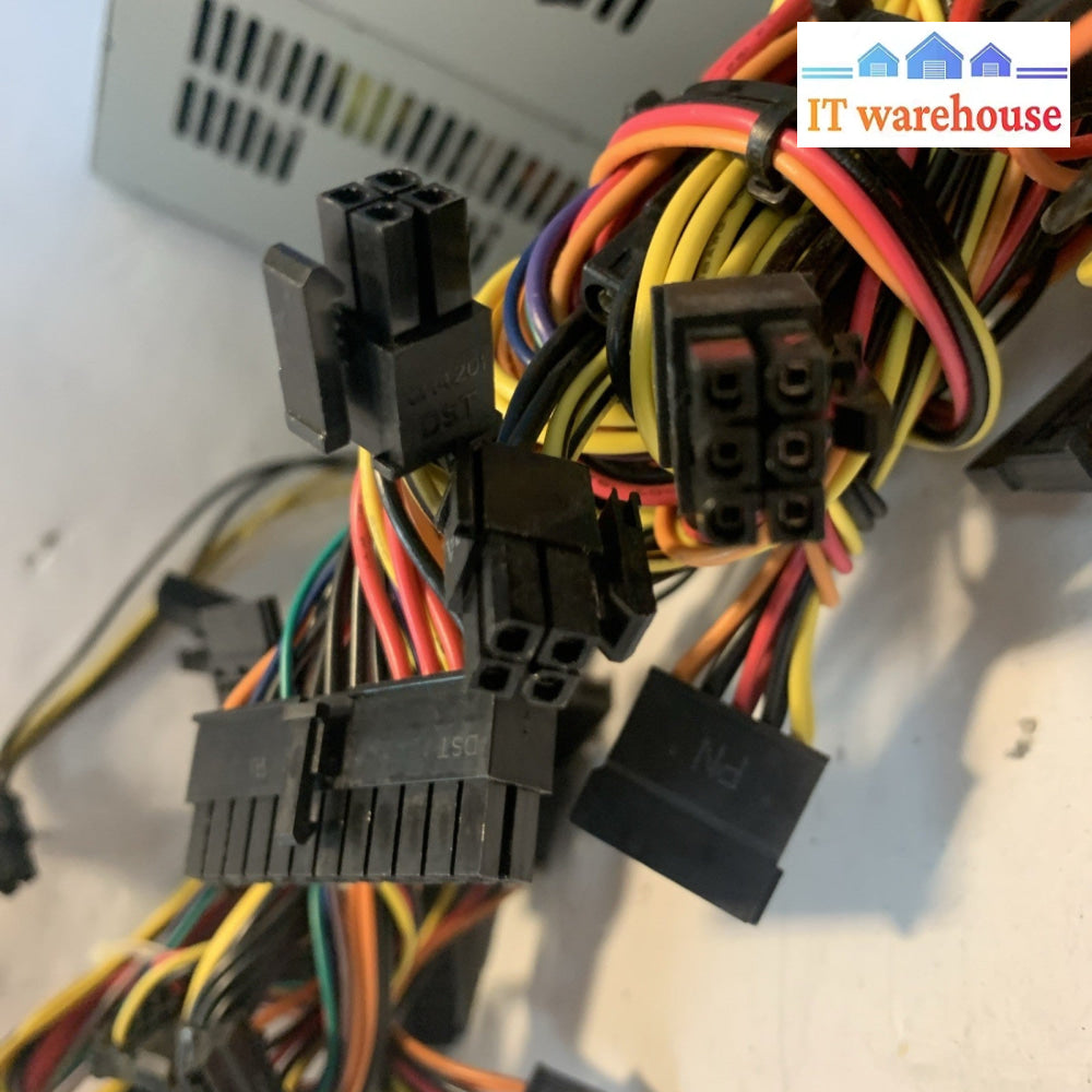 Lot of 4 PowerMan 350W ATX power supply (24/4+4/6pin PCIE/ SATA/Molex/floppy 4P)