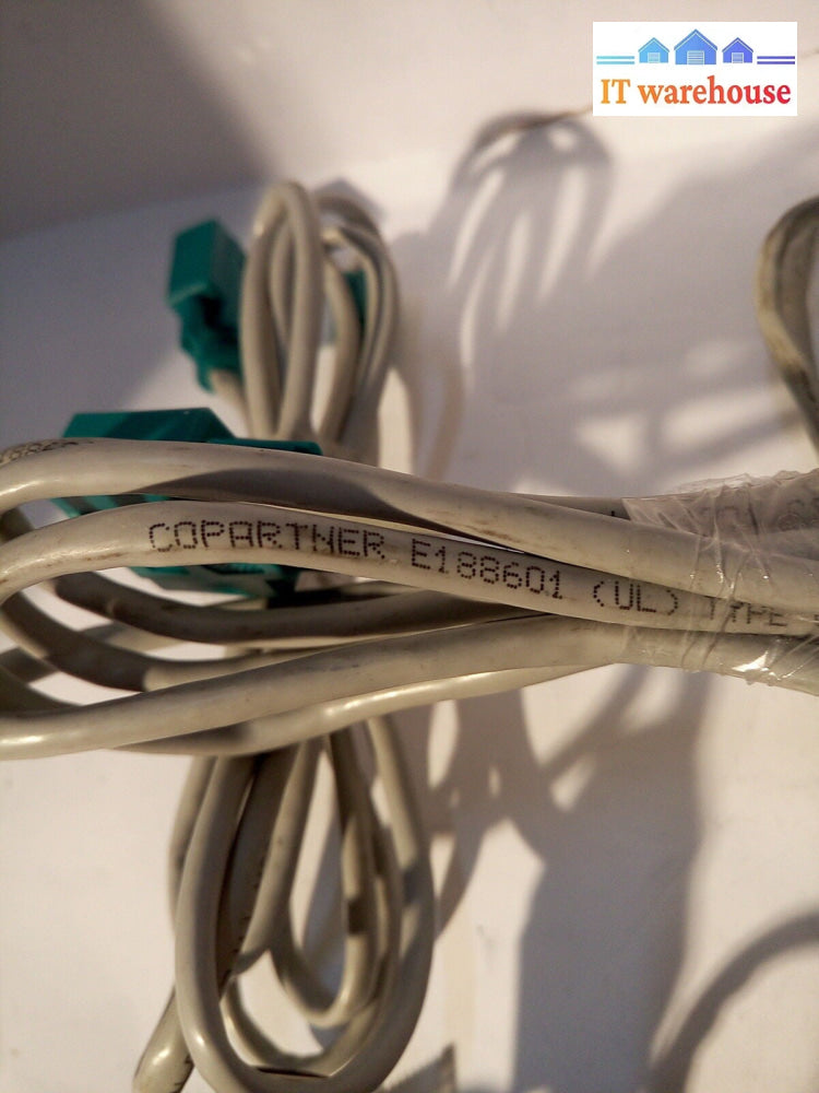 - LOT OF 4  RJ45 to RS232 CABLE