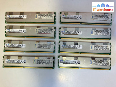 Lot of 4 Samsung 32GB 4Rx4_PC3L 8500R M393B4G70DM0 - YF8 240 Pin (Server RAM)