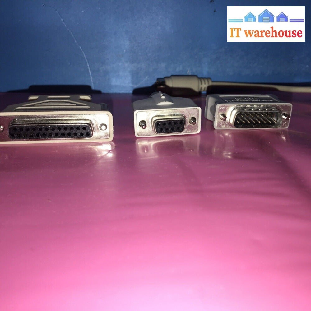 Lot Of 4 Vintage Computer Desktop Connector Inverter Plug