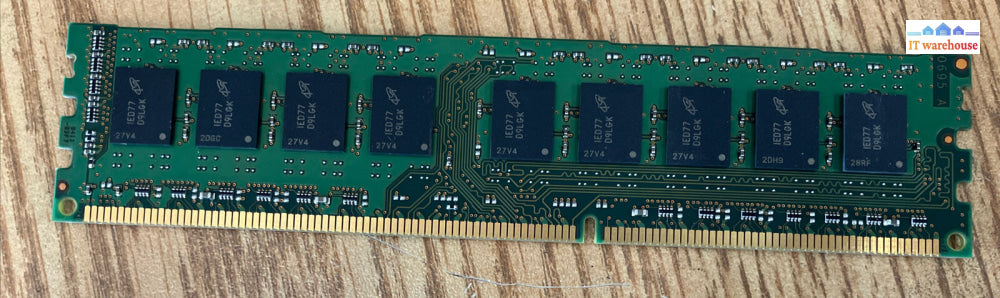 Lot Of 4X Micron 4Gb 2Rx8 Pc3-10600E 1333Mhz Mt18Jsf51272Az-1G4D1Ze -Server Ram