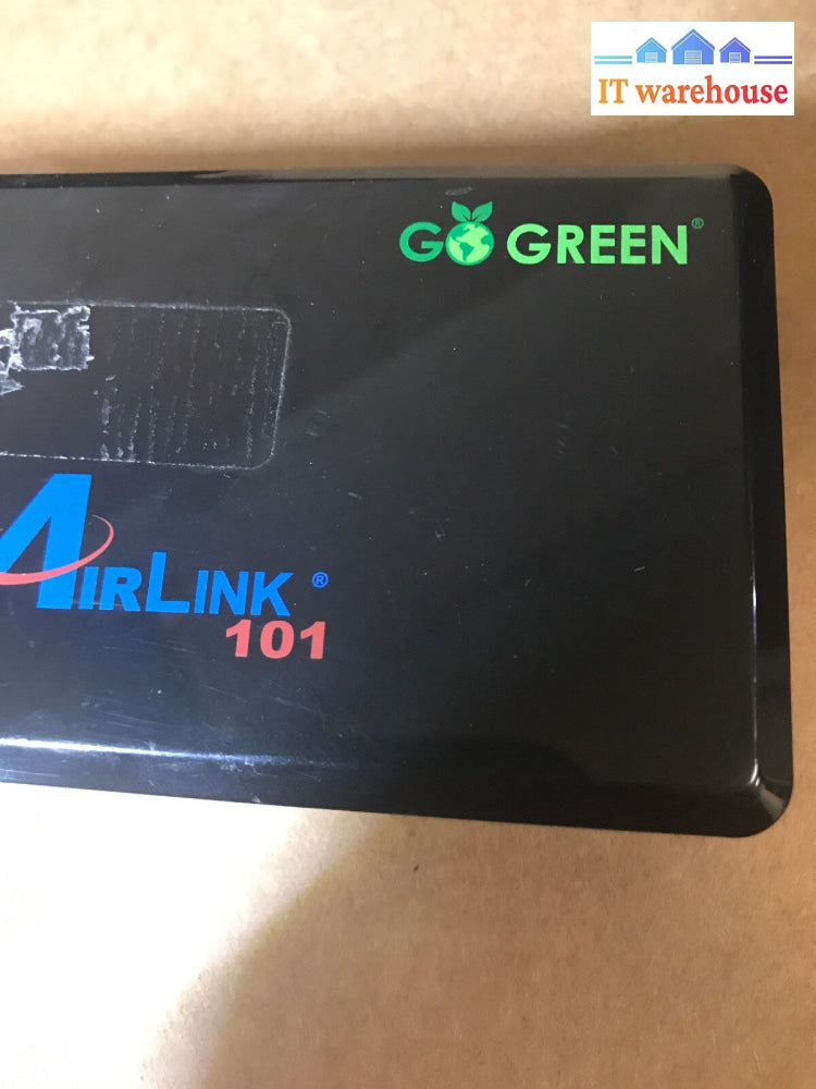 Lot of 5 AirLink 101 8-port 10/100/1000 Gig Green switch AGSW802