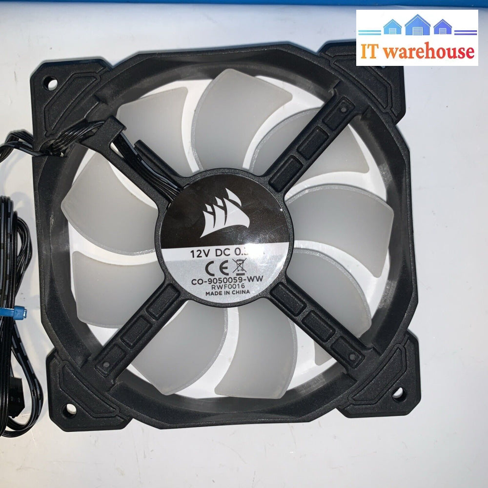 Lot Of 5 Corsair Sp120 Rgb Led High Static Pressure Pc Case Fans Co-9050059-Ww