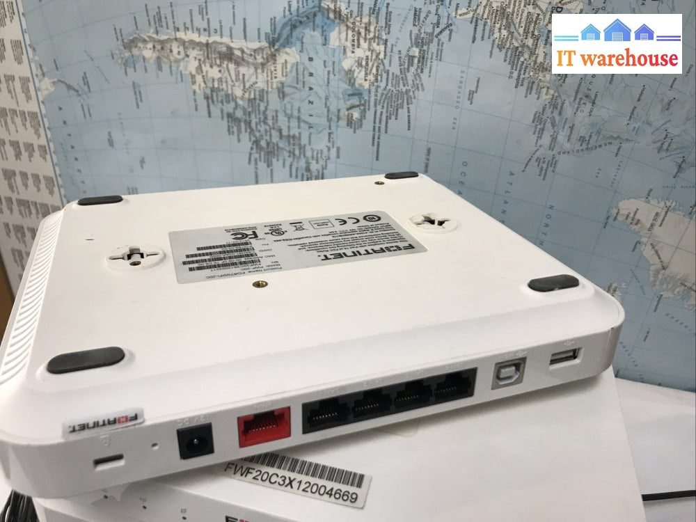 Lot of 5 Fortinet FortiWIFI-20C Security Appliance Firewall 802.11a/b/g/n