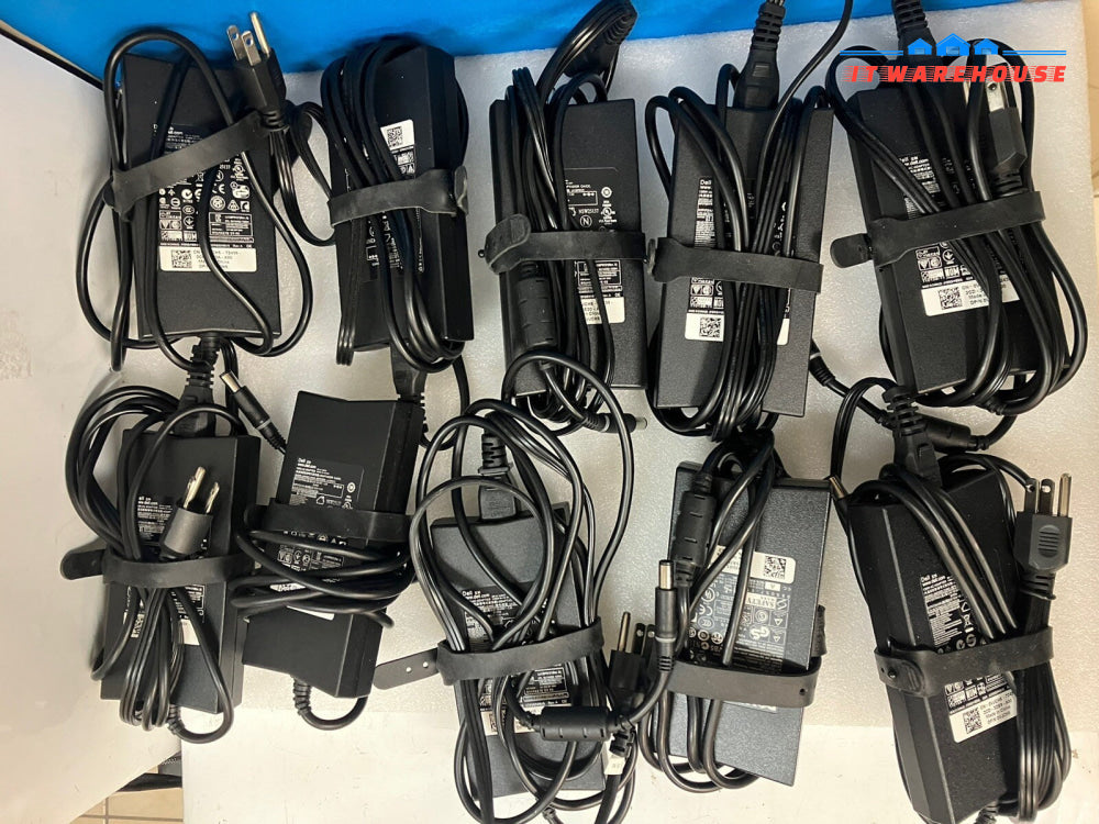 Lot of 5 Genuine DELL 19.5V 6.7A 130W Laptop AC Charger LA130PM121 VJCH5 W/ Cord