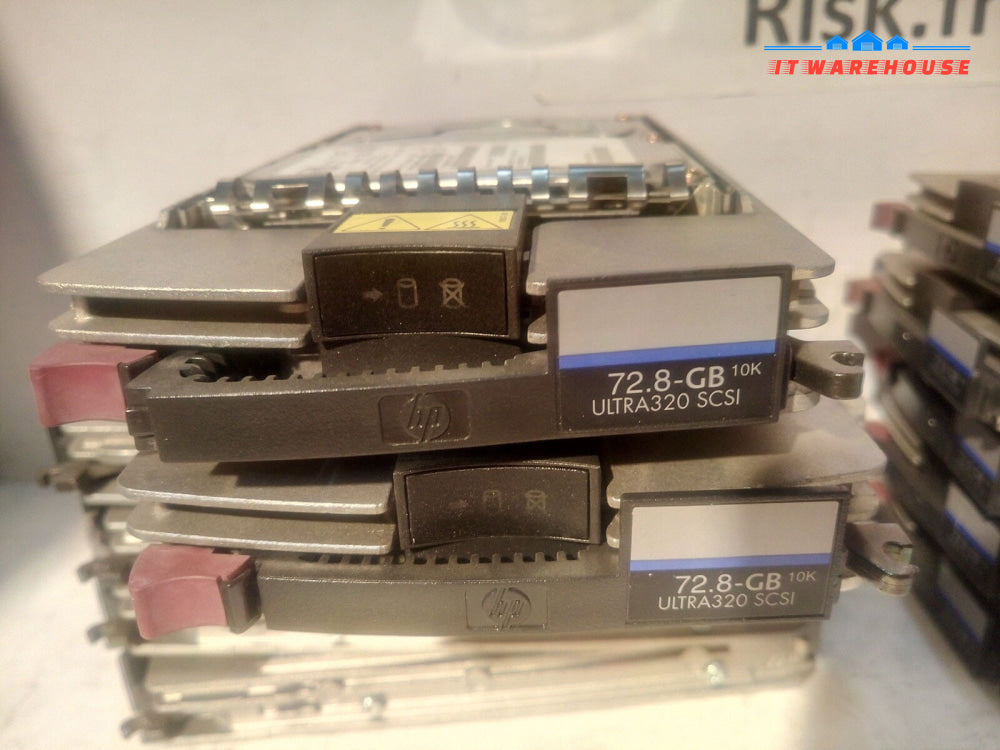 - Lot Of 5 Hp 306637-002 3.5’ 72.8Gb U320 Scsi 10K Hdd With Tray 289042-001 @@