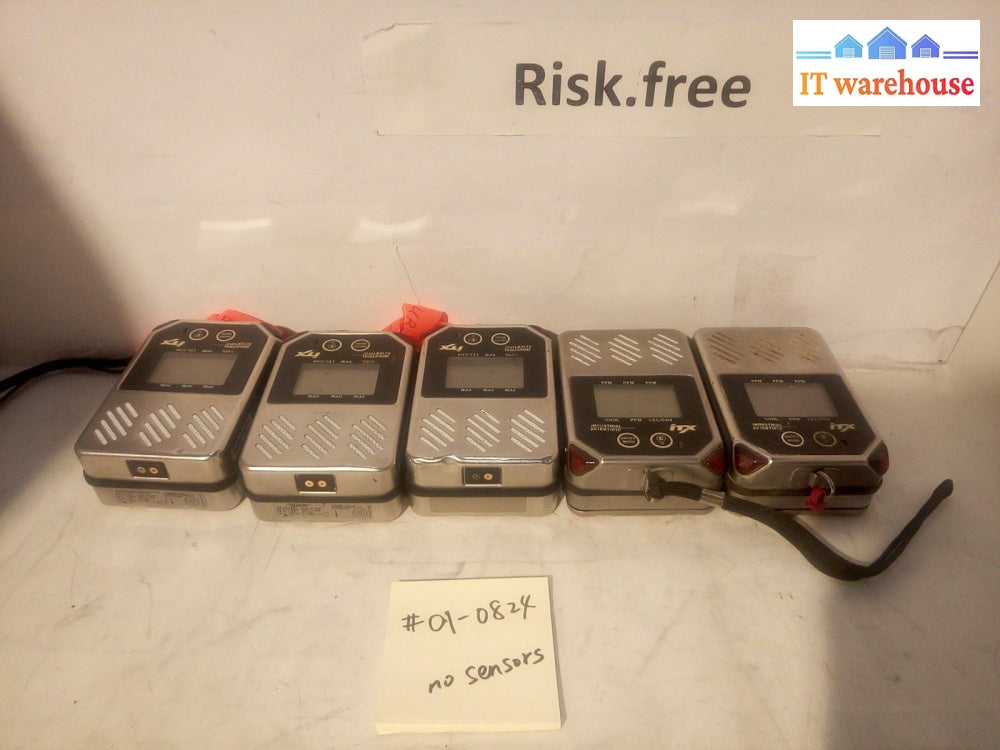 -  LOT OF 5 Industrial Scientific Model ITX 1810-4307 Multi-Gas Monitor(AS IS)