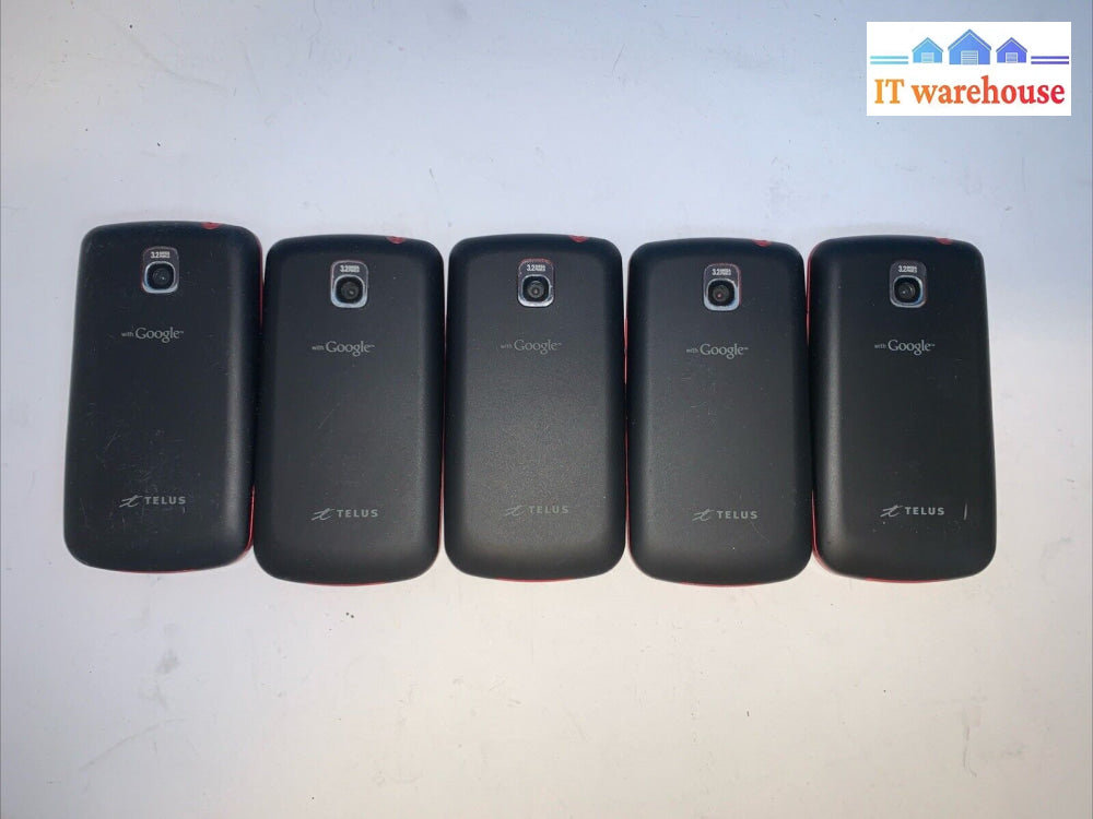 (Lot of 5) LG Optimus One P500h Cellphone Cell phone (Carrier: Telus)