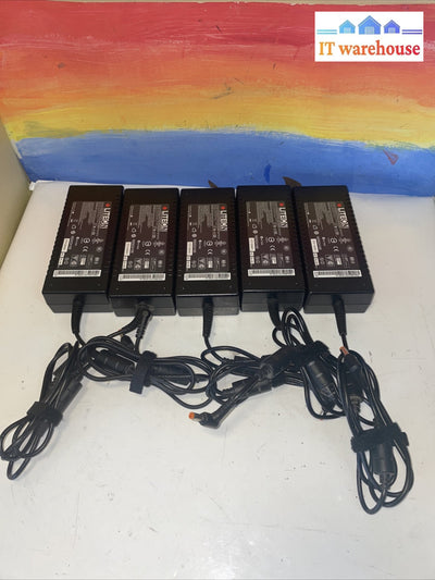Lot of 5 LITEON PA-1131-07 20V 7.1A Power Supply Ac Adapter 7.4/5.0mm Tip